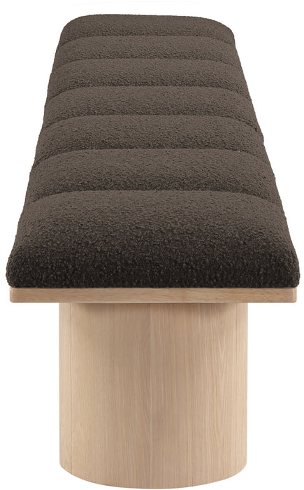 Pavilion - 7 Piece Modular Bench With Natural Base - Simple Home Plus