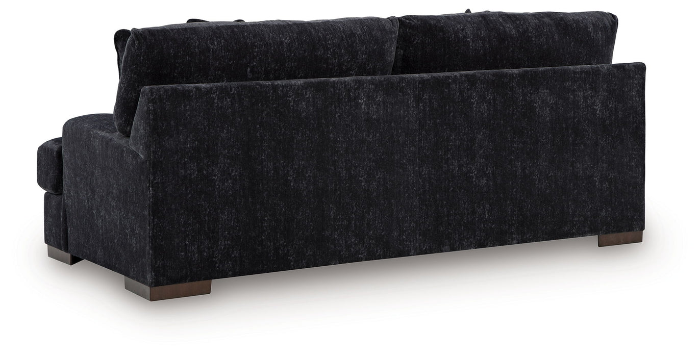 Whitmore Manor - Sofa - Black Pearl - Simple Home Plus
