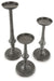 Eravell - Pewter Finish - Candle Holder Set (Set of 3) - Simple Home Plus