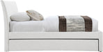 Myles - Linen Twin Trundle Bed - Simple Home Plus