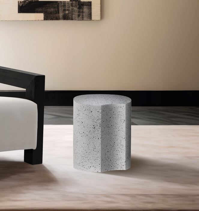 Dimple - End Table - Terazzo Finish - Simple Home Plus