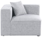 Cube - Linen Corner Chair - Simple Home Plus