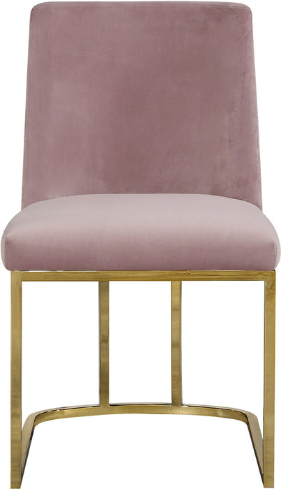 Heidi - Dining Chair with Gold Legs (Set of 2) - Simple Home Plus