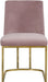 Heidi - Dining Chair with Gold Legs (Set of 2) - Simple Home Plus