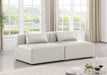 Cube - Modular 2 Seat Armless Sofa - Simple Home Plus
