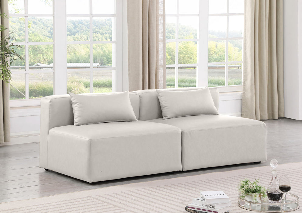 Cube - Modular 2 Seat Armless Sofa - Simple Home Plus