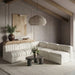 Rummi - Armless Velvet Performance Fabric Upholstered 5 Piece Modular Sectional - Simple Home Plus