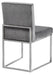 Giselle - Dining Chair with Chrome Base (Set of 2) - Simple Home Plus