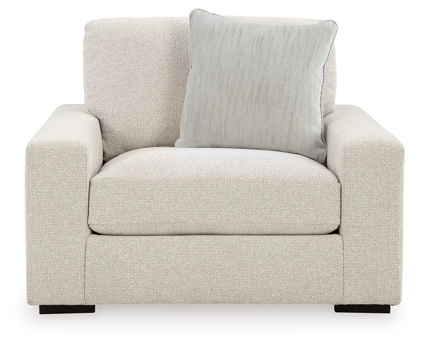 Conlee-Pike - Chair And A Half - Linen - Simple Home Plus