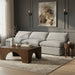 Indulge - Linen 3 Seat Modular Armless Sofa - Simple Home Plus