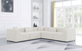 Cube - Linen 5 Piece Modular Corner Sectional - Simple Home Plus