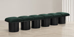 Pavilion - 6 Piece Modular Bench With Black Base - Simple Home Plus