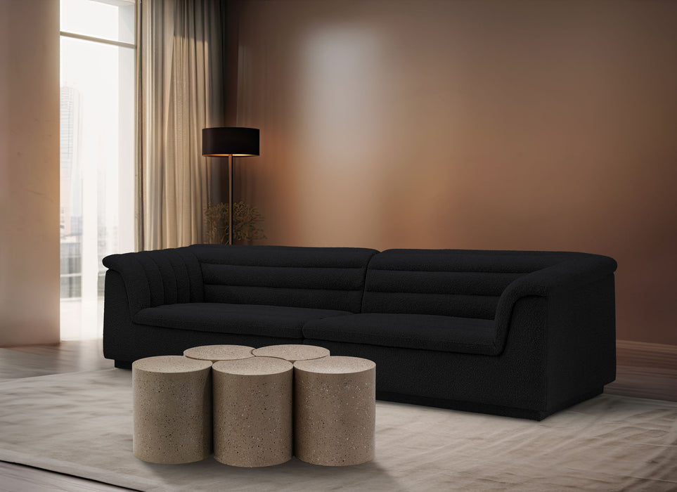 Dimple - 5 Piece Modular Coffee Table - Terazzo Finish - Simple Home Plus