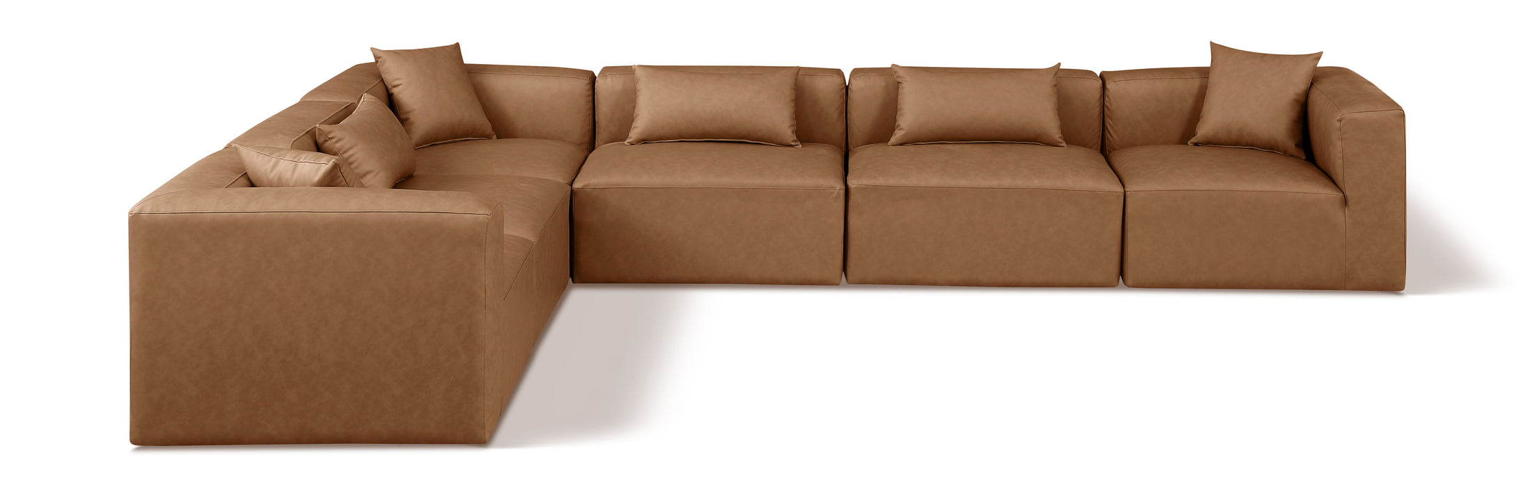 Cube - 6 Piece Modular Corner Sectional - Simple Home Plus