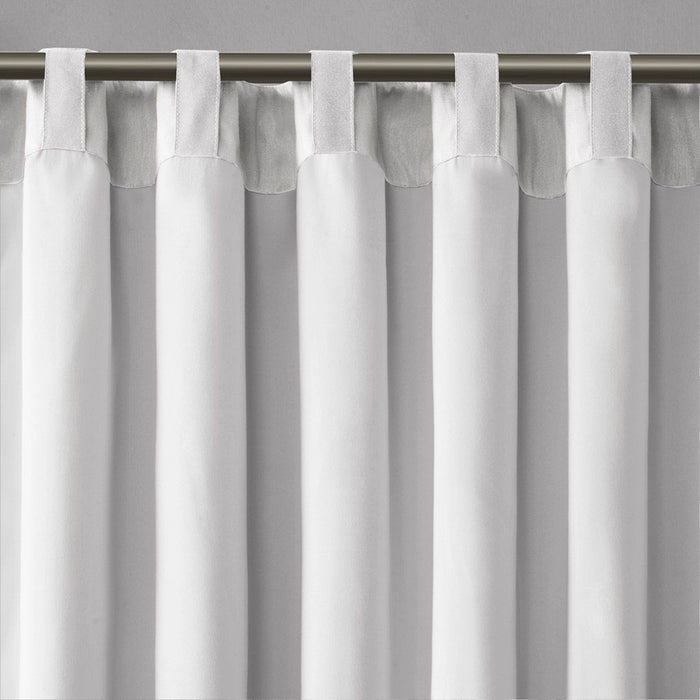 Andora - Embroidered Window Valance - White - Simple Home Plus