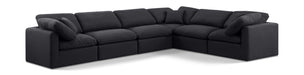 Indulge - Linen 6 Piece Modular Corner Sectional - Simple Home Plus