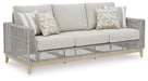Seton Creek - Gray - Sofa With Cushion - Simple Home Plus