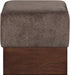 Havre - Ottoman / Stool With Brown Base - Simple Home Plus