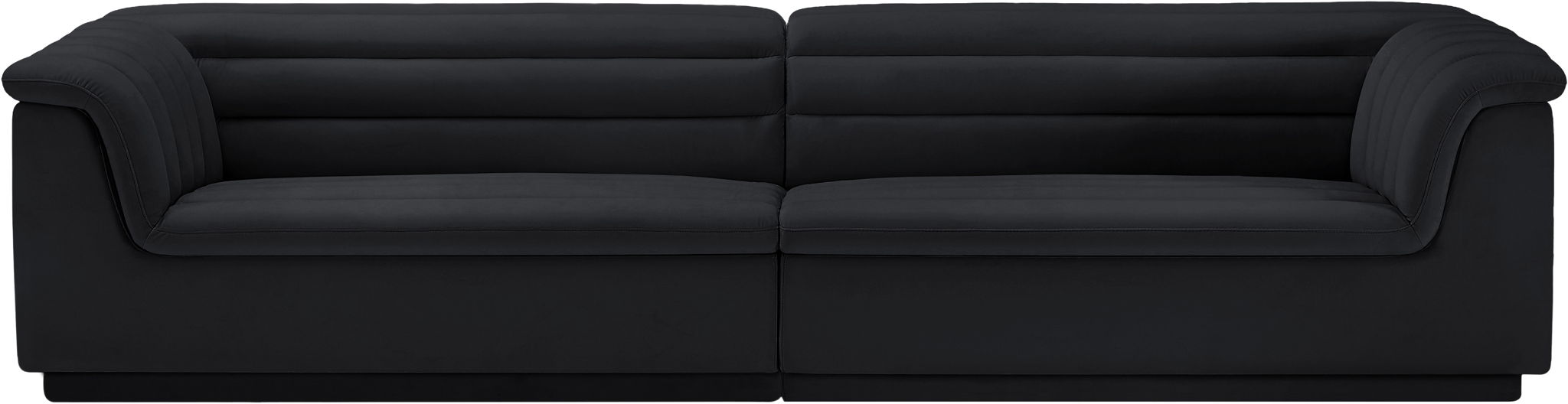 Cascade - Velvet Modular Sofa - Simple Home Plus