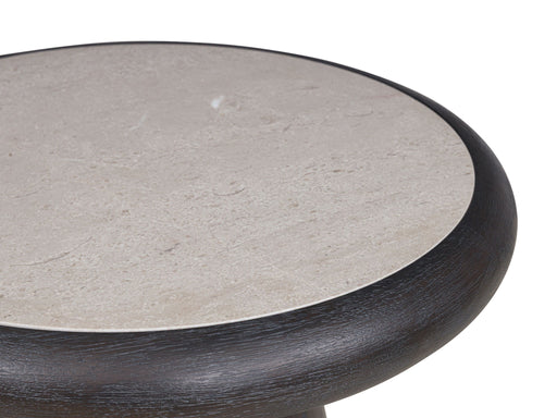 Bracken - French Black - Round End Table - Simple Home Plus