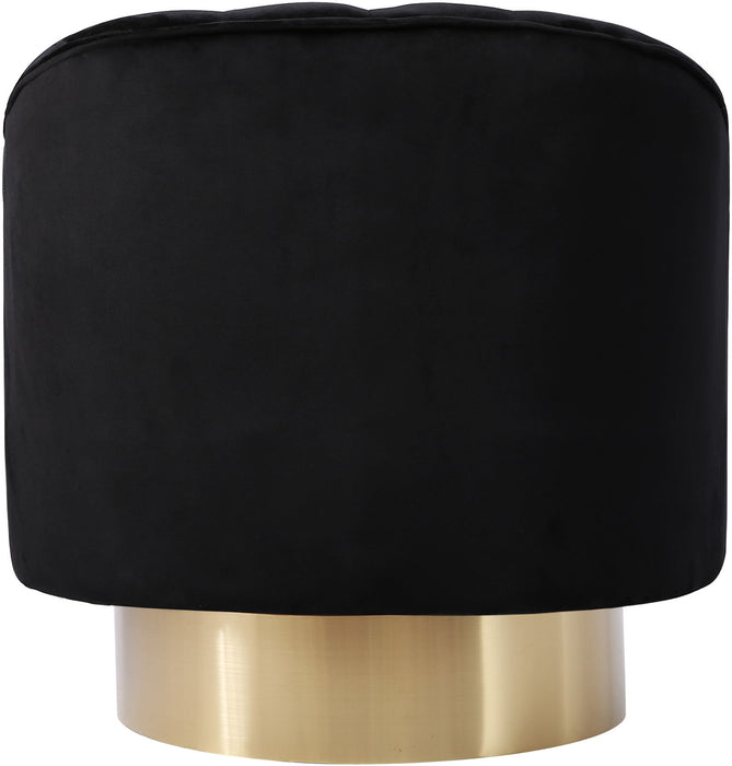 Farrah - Accent Chair with Gold Base - Simple Home Plus