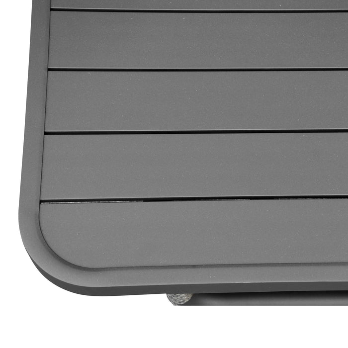 Dorado - Rectangular Outdoor Coffee Table - Gray - Simple Home Plus