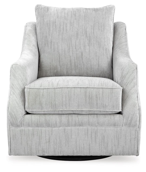 Gubbins - Swivel Accent Chair - Gray - Simple Home Plus