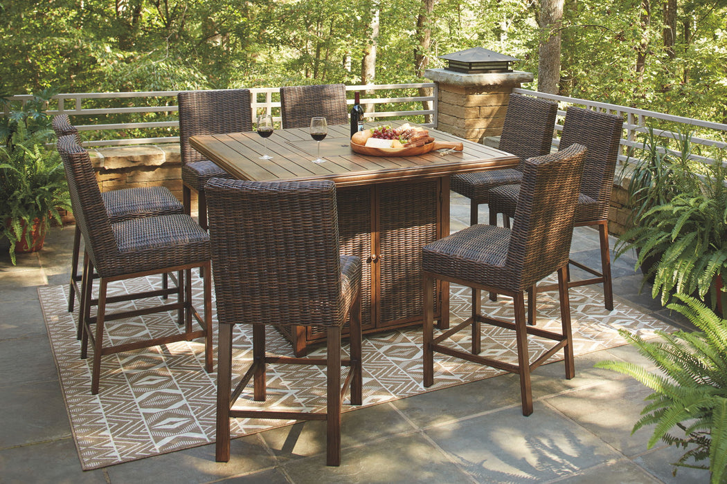 Paradise Trail - Outdoor Fire Pit Table Set - Simple Home Plus