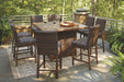Paradise Trail - Outdoor Fire Pit Table Set - Simple Home Plus