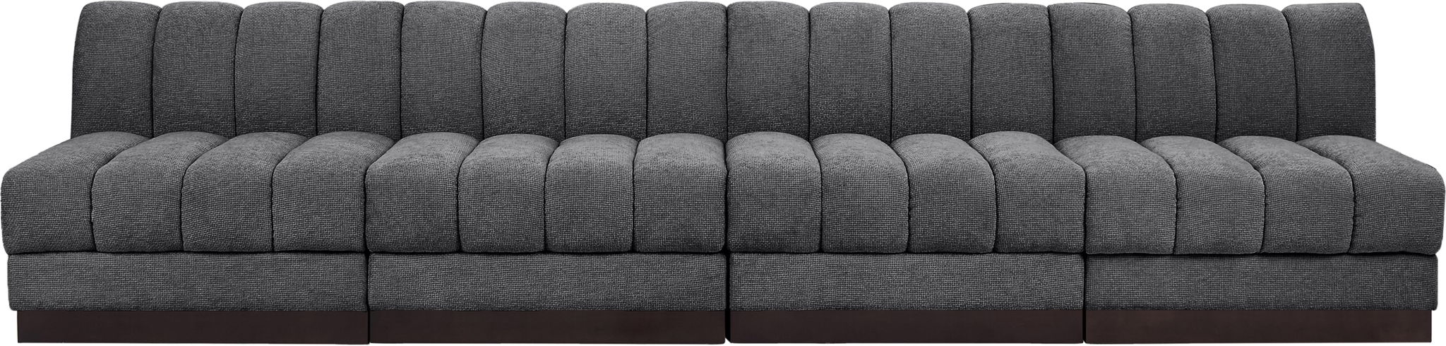 Quinn - 4 Seat Modular Armless Sofa - Simple Home Plus