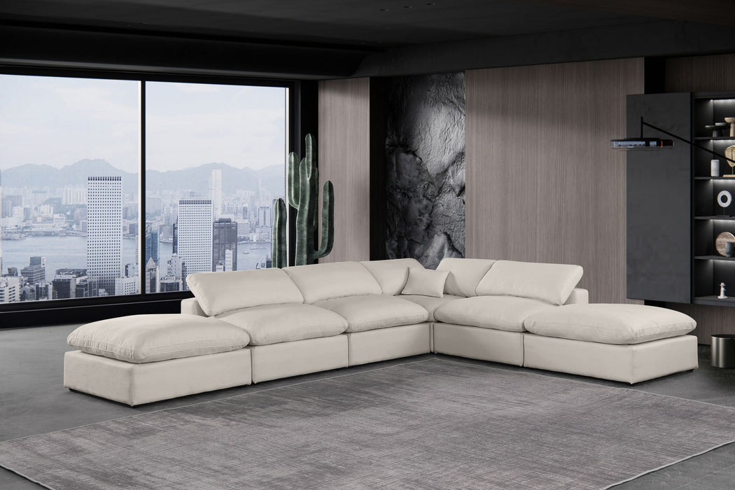 Comfy - 6 Piece Linen Modular Sectional - Simple Home Plus