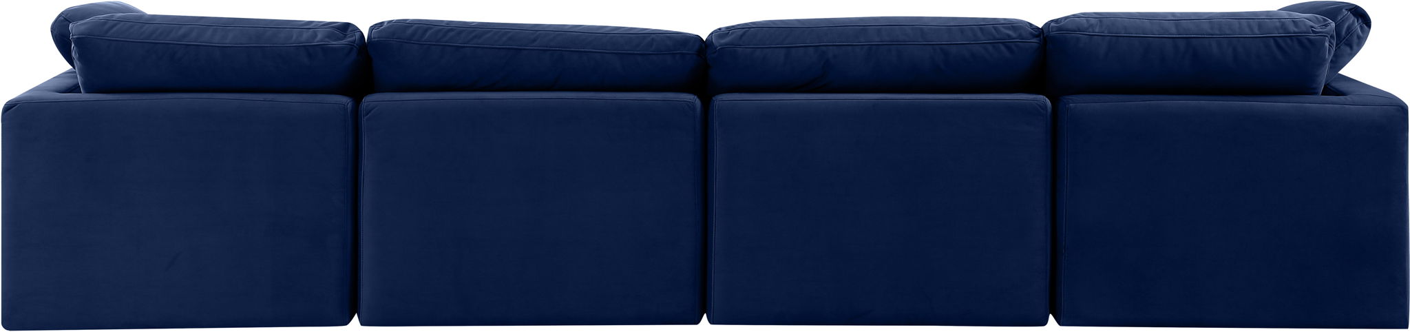 Indulge - Velvet 4 Seat Modular Sofa - Simple Home Plus
