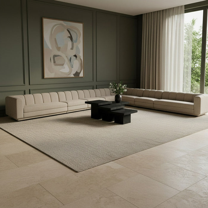 Modari - Sectional - Beige - Simple Home Plus