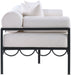 Portofino - Resilient Water Repellent Fabric 69.75" Upholstered Outdoor Patio Loveseat - Simple Home Plus