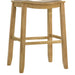 Iyani - Coastal Modern Wood Bar Height Kitchen Bar Stool - Simple Home Plus