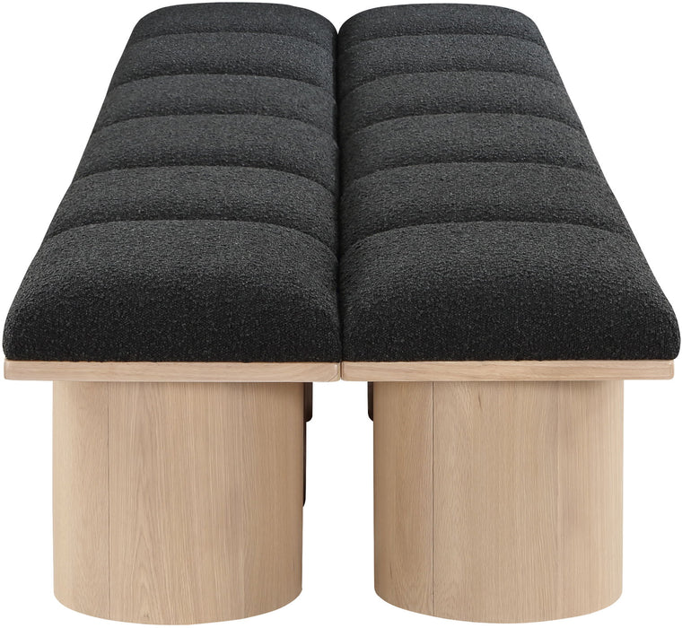 Pavilion - 12 Piece Modular Bench With Natural Base - Simple Home Plus