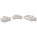 Burnett - Chenille Upholstered Sofa Set - Simple Home Plus