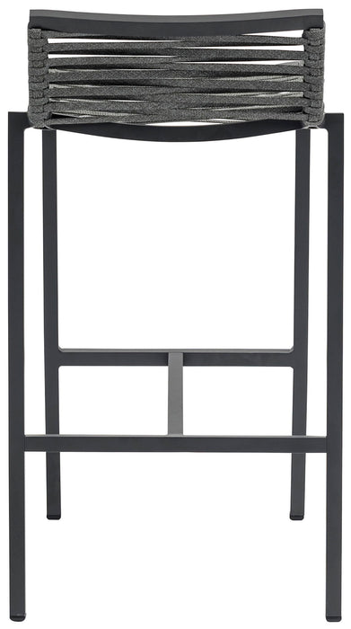 Maldives - Rope Outdoor Patio Bar Stool (Set of 2) - Simple Home Plus