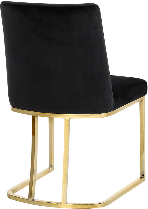 Heidi - Dining Chair with Gold Legs (Set of 2) - Simple Home Plus