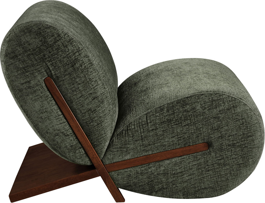 Akira - Fabric Upholstered Accent Chair - Simple Home Plus