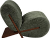 Akira - Fabric Upholstered Accent Chair - Simple Home Plus