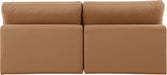 Comfy - Faux Leather Modular Armless Sofa 2 Seats - Simple Home Plus