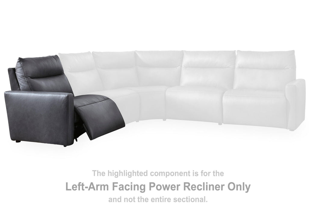 ModZ - LAF Zero Wall Power Recliner - Blue - Simple Home Plus