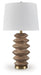 Jyllyard - Brown / Gold Finish - Poly Table Lamp - Simple Home Plus