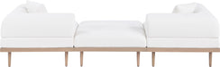 Laguna - 3 Piece 106.5" Outdoor Patio Modular Sofa With Backless Seat - Simple Home Plus