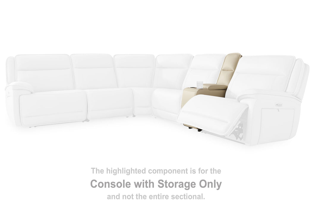 Double Deal - Console With Storage - Almond - Simple Home Plus