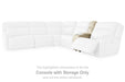 Double Deal - Console With Storage - Almond - Simple Home Plus