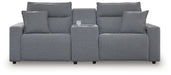 ModMax II - Salt And Pepper - Reclining Sectional - Simple Home Plus