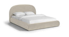 Celine - Upholstered Bed - Cream - Simple Home Plus