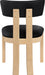 Lavrin - Vegan Leather Dining Side Chair (Set of 2) - Natural Base - Simple Home Plus